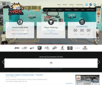 Worldoutdoorracquetball.net(World Outdoor Racquetball  ) Screenshot