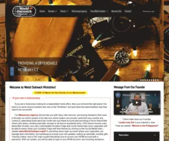 Worldoutreach.org(World Outreach Ministries) Screenshot