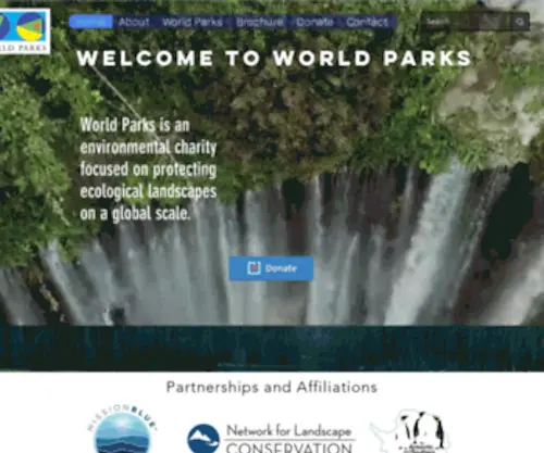 Worldparksinc.com(World Parks) Screenshot