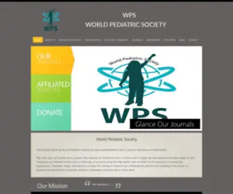 Worldpediatricsociety.org(World Pediatric Society) Screenshot