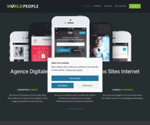 Worldpeople.fr(Création sites internet) Screenshot