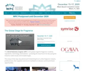 Worldperfumerycongress.com(2022 World Perfumery Congress) Screenshot