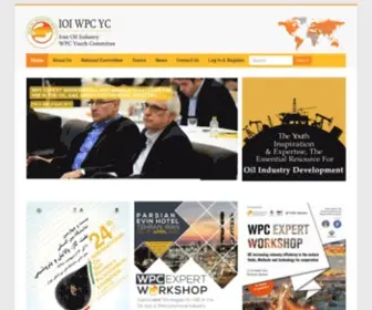 Worldpetroleum.ir(IOI WPC YC) Screenshot