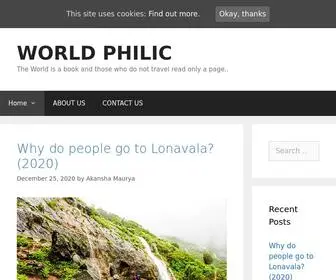 Worldphilic.com(The World) Screenshot