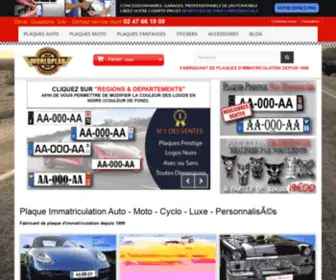 Worldplak.com(Plaque Immatriculation Auto et Moto) Screenshot