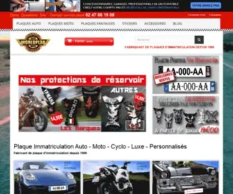 Worldplak.net(PLAQUE IMMATRICULATION AUTO ET MOTO) Screenshot