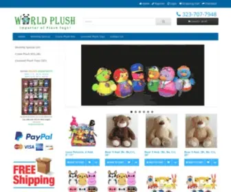 Worldplushinc.com(World Plush) Screenshot