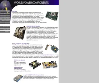 Worldpowercomponents.com(World Power Components) Screenshot