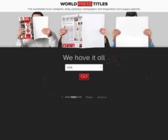 Worldpresstitles.com(World Press Titles) Screenshot
