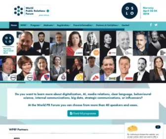 Worldprforum.com(World Public Relations Forum 2020) Screenshot