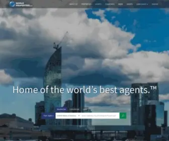 Worldproperties.com(Home) Screenshot