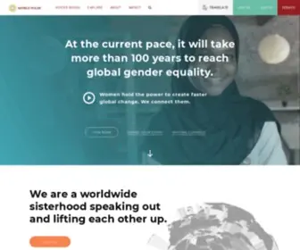 Worldpulse.com(World Pulse) Screenshot
