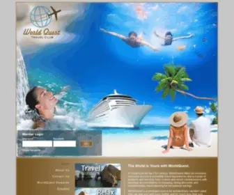 Worldquesttravelclub.com(WorldQuest) Screenshot