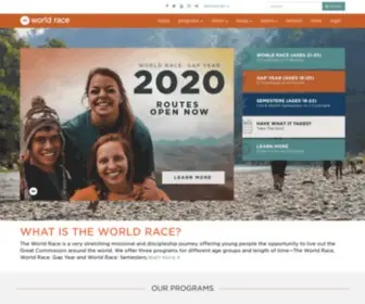 Worldrace.org(More than a Mission Trip. The World Race) Screenshot