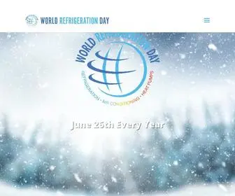 Worldrefrigerationday.org(World Refrigeration Day) Screenshot