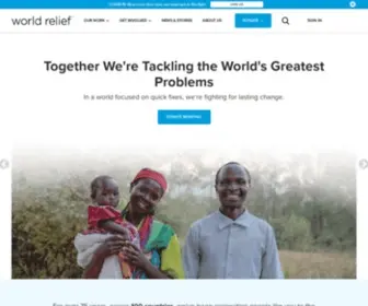 Worldrelief.org(World Relief) Screenshot
