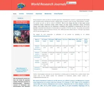 WorldresearchJournals.com(World Research Journals) Screenshot