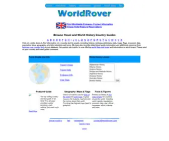 Worldrover.com(Country History) Screenshot