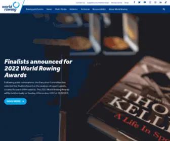 Worldrowing.com(World Rowing) Screenshot