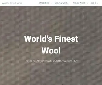 Worlds-Finest-Wool.com(World's Finest Wool Journey to the most exclusive yarns World's Finest Wool) Screenshot