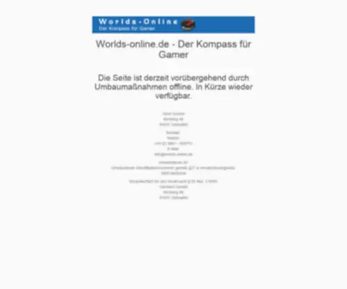 Worlds-Online.de(Computerspiele und mehr) Screenshot
