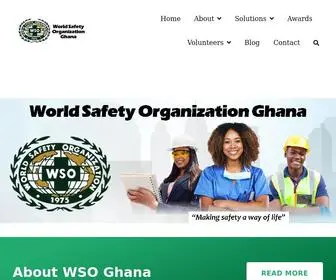 Worldsafetygh.org(World Safety Organization) Screenshot