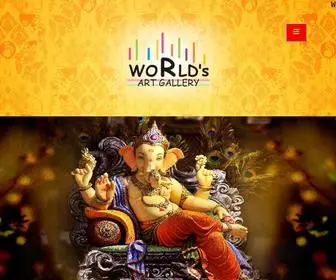 Worldsartgallery.com(World's Arts Gallery) Screenshot