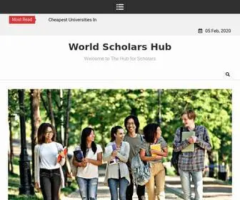 Worldscholarshub.com(World Scholars Hub) Screenshot