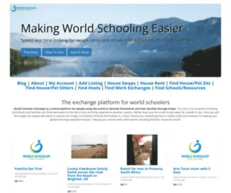 Worldschoolerexchange.com(World Schooler Exchange) Screenshot