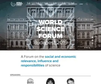 Worldscienceforum.org(World Science Forum) Screenshot