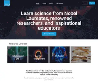 Worldscienceu.com(World Science U) Screenshot