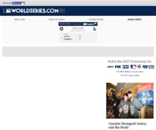 Worldseries.com(Worldseries) Screenshot