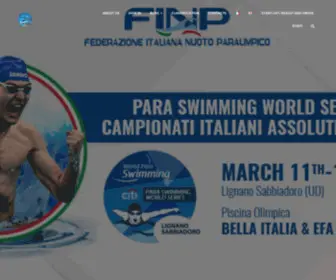 Worldseriesitalia.com(World series Paraswimming LignanoMarzo 2022) Screenshot