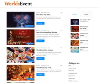 Worldsevent.com(Worlds Event) Screenshot