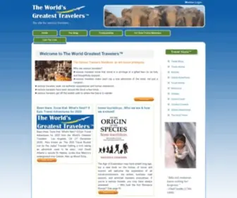 Worldsgreatesttravelers.com(The World's Greatest Travelers) Screenshot