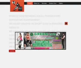 Worldsgymfitness.com(World's Gym) Screenshot