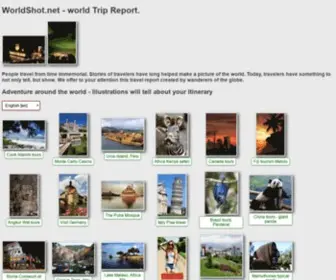 Worldshot.net(World Tour review. Free world travel Report) Screenshot