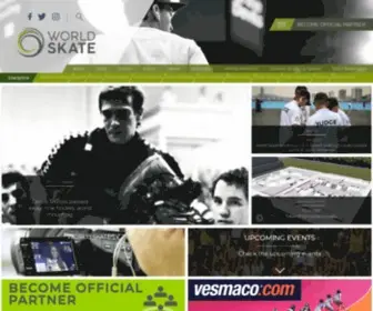 Worldskate.org(World Skate) Screenshot