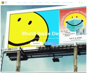Worldsmileday.com(The World Smile Day) Screenshot