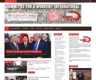 Worldsocialist.net(International Socialist Alternative) Screenshot