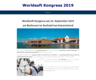 Worldsoft-Kongress.info(Worldsoft AG) Screenshot