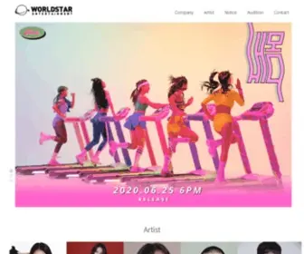 Worldstarent.com(월드스타) Screenshot