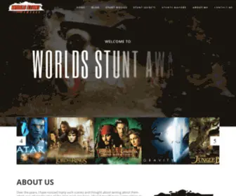 Worldstuntawards.com(Breathtaking Cinema & Actions) Screenshot