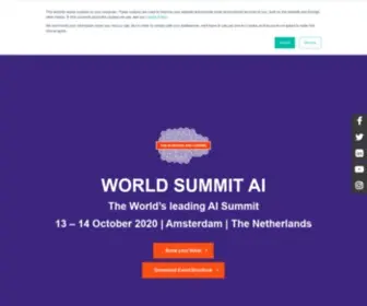 Worldsummit.ai(World Summit AI) Screenshot