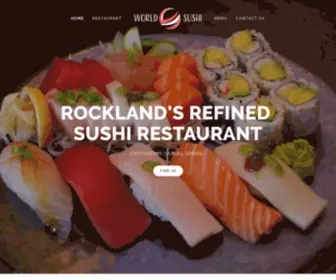 Worldsushiny.com(World Sushi) Screenshot