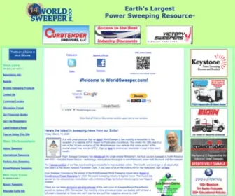 Worldsweeper.com(Sweeping Industry News at World Sweeper) Screenshot