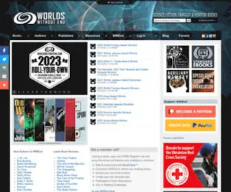 Worldswithoutend.com(Worlds without end) Screenshot