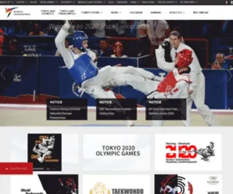 Worldtaekwondofederation.net(World Taekwondo) Screenshot