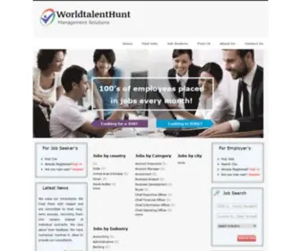 Worldtalenthunt.com(World Talent Hunt) Screenshot