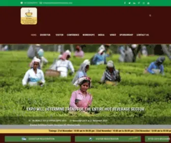 Worldteacoffeeexpo.com(World Tea Coffee Expo) Screenshot